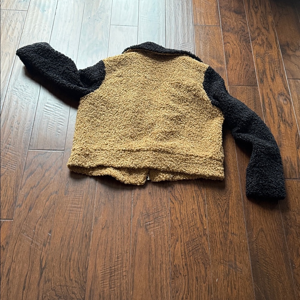 Nine West Women's Moto Sherpa Bomber Jacket - Picture 6 of 6
